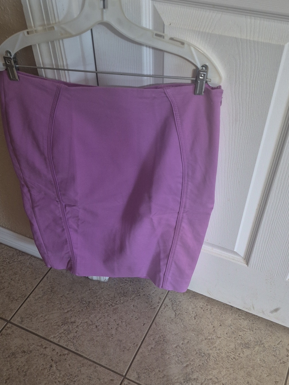 White House Black Market Lavender Pencil Skirt